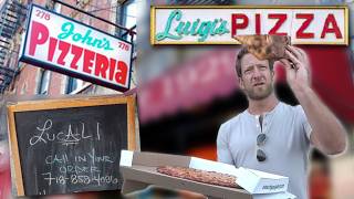 Dave Portnoys Top 3 NY Pizzas Johns of Bleecker Luigis amp Lucalis [upl. by Aivataj995]