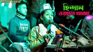 হিন্দাল ওয়ালে খাজা শিল্পী মারুফ কাওয়াল Qawwali song Maruf kawal [upl. by Adrienne]