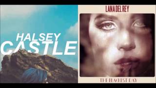 Lana Del Rey vs Halsey  The Blackest Day vs Castle Remix Mashup [upl. by Shanta726]