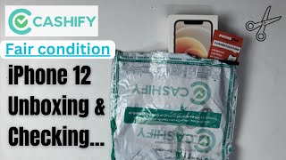 Cashify Refurbished iPhone 12 Fair Condition Unboxing and Review 🔥 [upl. by Mutat888]