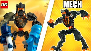 Creating Lego Coles Epic Mech  Ninjago MOC [upl. by Rakia]