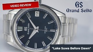 Grand Seiko Spring Drive ‘Lake Suwa Before Dawn’ SLGA021 [upl. by Lahpos618]