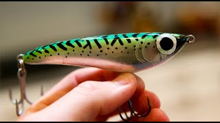 Making a Sinking Stickbait DIY Lure Making [upl. by Arihaz342]