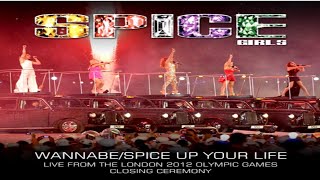 Spice Girls  Wannabe  Spice Up Your Life Olympics Live Version [upl. by Amlez]