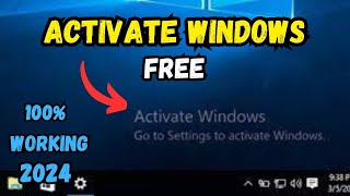 Activate windows 10 and 11 permanently  Windows 10 free activation in 2024 [upl. by Allina]