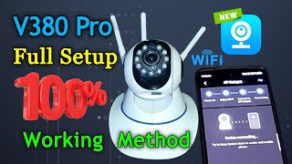 V380 Pro IP Camera Full Setup Configuration  Reset Wifi Password  Change Language  Flip Camera [upl. by Newbold]