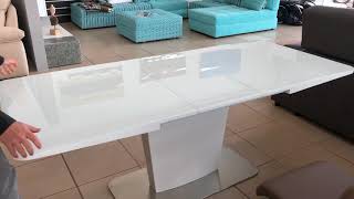 Mesa de comedor moderna extensible 962 [upl. by Alliuqal]