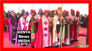 The prayers at the Burial of Field Marshal Muthoni Kirima Burial in Nyeri County [upl. by Nihs821]