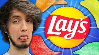 Weird and DISGUSTING Lays Potato Chip Flavors [upl. by Llemej]