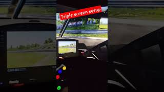 Triple Screen Setup  Samsung Odyssey G5 G50D IPSassettocorsacompetizionesamsungsimagicsimracing [upl. by Rebekkah]