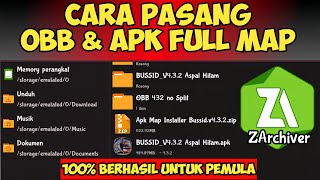 CARA MEMASANG OBB BUSSID DAN APK FULL MAP V432 [upl. by Rotsen355]