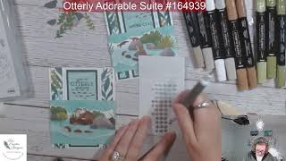 Stampin Up with Jens Creative Stampers featuring Otterly Amazing Suite [upl. by Leval]