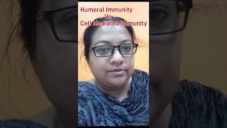 Humoral Immunity Vs Cell Mediated Immunity  NCERT important line biologywithsonali biology neet [upl. by Dewitt472]