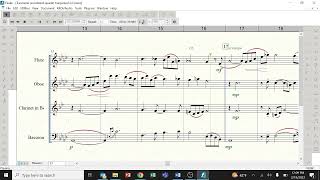 Traumerei for Woodwind Quartet by Robert Schumann arr by Levi Block [upl. by Lleinad]