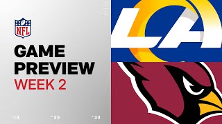 Los Angeles Rams vs Arizona Cardinals  2024 Week 2 Game Preview [upl. by Airdnaed]