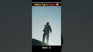 Top 10 Rapers of India  part 2  Fact Baate shorts [upl. by Nahgem14]