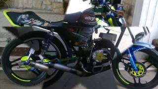 Suzuki ax100 tuning [upl. by Amzaj656]