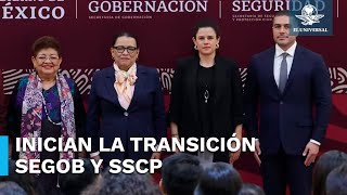 Ellos son los nuevos titulares de Segob y de la SSPC [upl. by Eita]