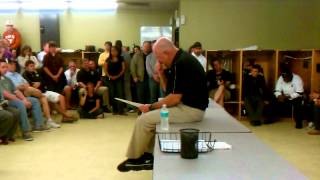 Coach Robert Weiner HB Plant High School Football Farewell Speech [upl. by Maxama]