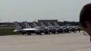 2007 McGuire AFB Open House  USAF Thunderbirds  Part 1 [upl. by Gloria]