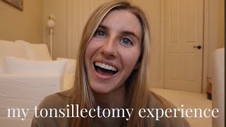 my tonsillectomy experience  positive recovery [upl. by Ahsekam]