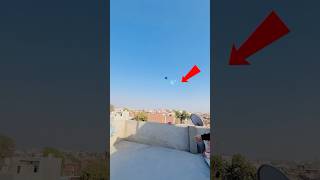 KITE FIGHTING SCAM triple kar Ke Patang kaat di 🥹kiteflying vaibhavsainivlogs shorts ￼ [upl. by Ttegdirb505]