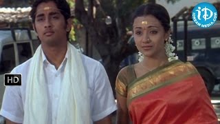 Nuvvostanante Nenoddantana Movie Climax Scene  Siddharth Trisha Prakash Raj Srihari [upl. by Jakie]