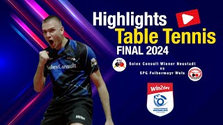 win2day Tischtennis Bundesliga Herren FINALE 2024 Highlights [upl. by Eno922]