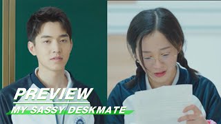 My Sassy Deskmate E10 Preview 你在我的右手边第十集预告 iQIYI [upl. by Marcela]