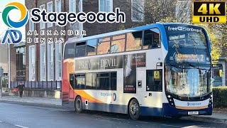 Stagecoach Merseyside 2 Chester to Ellesmere Port via Bache amp Great Sutton Dennis Enviro400MMC [upl. by Aihtiekal]