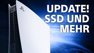 Alle Infos zum PS5Update SSD Erweiterung und mehr [upl. by Ahsaelat]