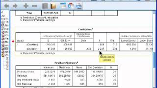 Linear Regression  SPSS part 3 [upl. by Reviere]