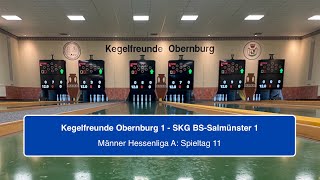 Kegelfreunde Obernburg 1  SKG BSSalmünster 1 [upl. by Amairam16]