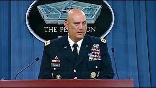 Gen Odierno  US Army Restructure Presser [upl. by Froh]