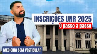 Como Fazer a Inscrição na UNR  Medicina 2025  Descubra o passo a passo para fazer a préinscrição [upl. by Hakim]