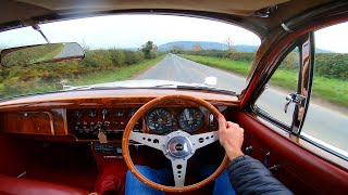 1968 Daimler 250 25 V8 Manual  POV Test Drive amp Walkaround  £40000 Restoration amp 1 Owner [upl. by Novikoff]