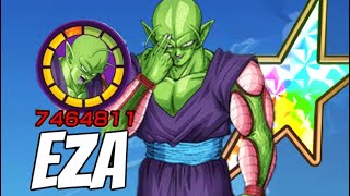 WISE WARRIOR 100 INT PICCOLO EZA REVIEW DBZ DOKKAN BATTLE [upl. by Haidebej]