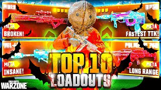 TOP 10 BROKEN META Loadouts in Warzone [upl. by Imrots181]