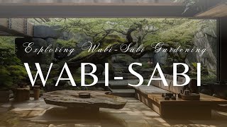 WabiSabi Wisdom Cultivating Serenity in Garden Design [upl. by Hakon]