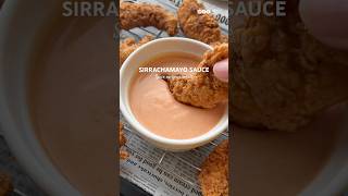 Sriracha mayo 🌶️It’s creamy spicy and perfect on just about everythingrecipe sauce shorts [upl. by Elram]