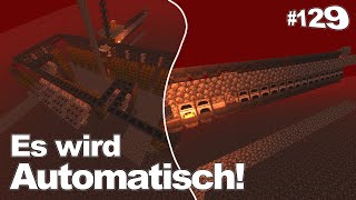 Sortiermaschine  AUTOMATISCHER OFEN  Funktioniert es  Minecraft Lets Play 129 [upl. by Ynettirb]