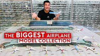 The Worlds Biggest Airplane Model Collection [upl. by Enohsal]