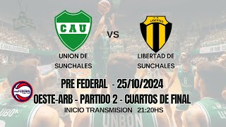 UNION DE SUNCHALES vs LIBERTAD DE SUNCHALES [upl. by Elleret]