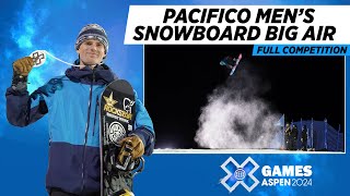 Pacifico Men’s Snowboard Big Air FULL COMPETITION  X Games Aspen 2024 [upl. by Hewie]