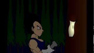 Vegeta vs Slenderman [upl. by Mehs]