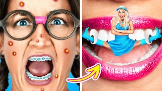 MAKEOVER pour BARBIE  Astuces et gadgets de beauté extrêmes de BARBIELAND par La La Life Games [upl. by Neerroc69]