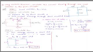 Nortons Theorem Problem Nortons Theorem Problem I DC Circuits BEE UnitI [upl. by Suoirrad]