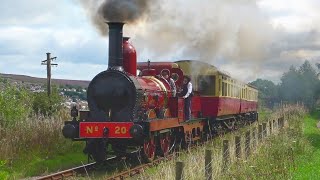 Britains Oldest Steam Locomotive On The Blaenavon Steam Railway  270823 [upl. by Ellen80]