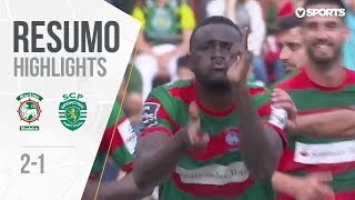 Highlights  Resumo Marítimo 21 Sporting Liga 1718 34 [upl. by Nilad22]