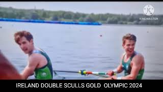 Ireland rowing  Ireland double sculls gold  Double sculls Olympic [upl. by Leval]